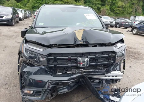 2024 Honda Ridgeline Black Edition из США, поврежденный, VIN 5FPYK3F83RB012452